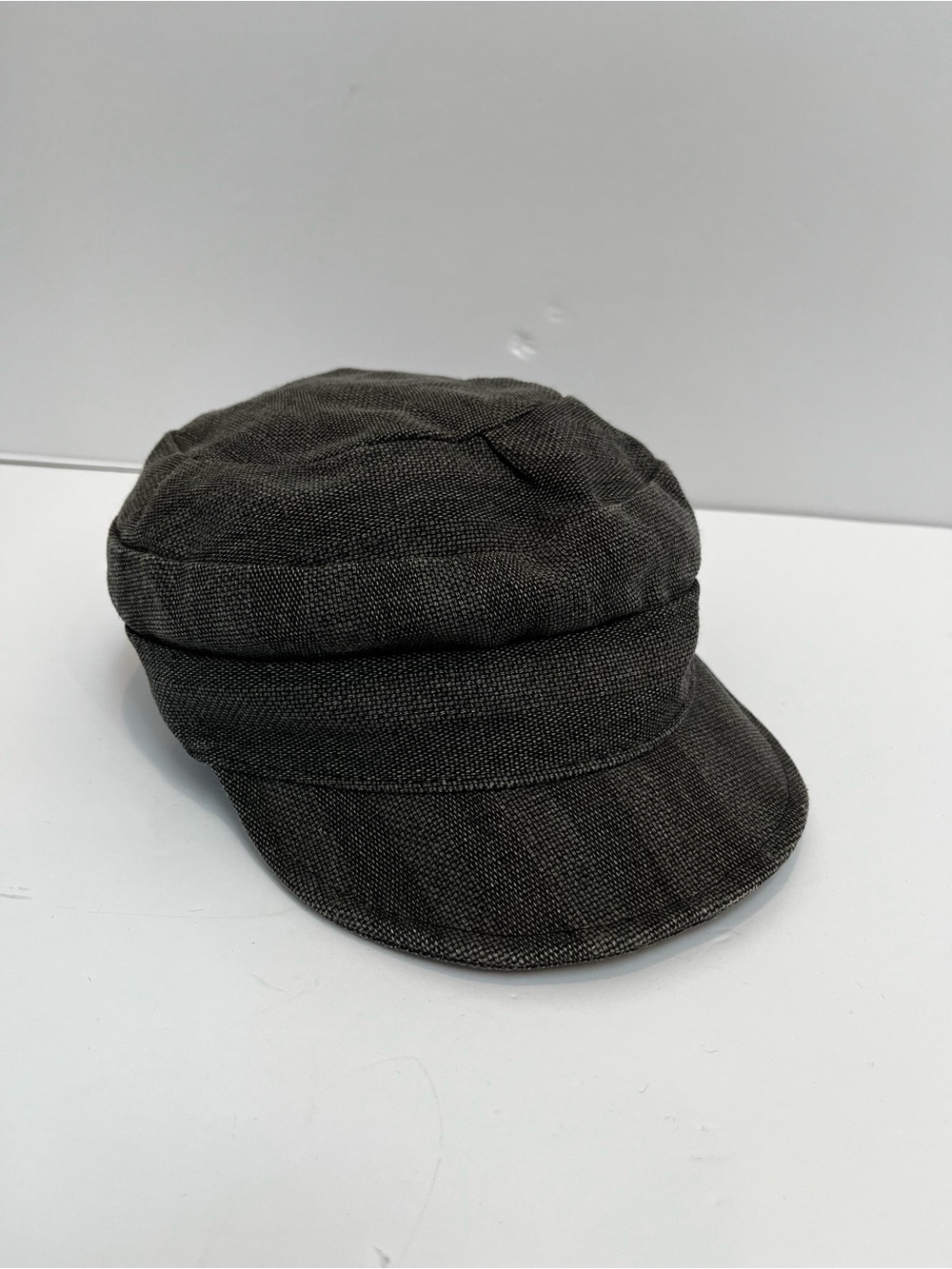 Element Grey Denim Cotton Cadet Cap Hat 90s Y2K Paris Hilton Streetwear Grunge